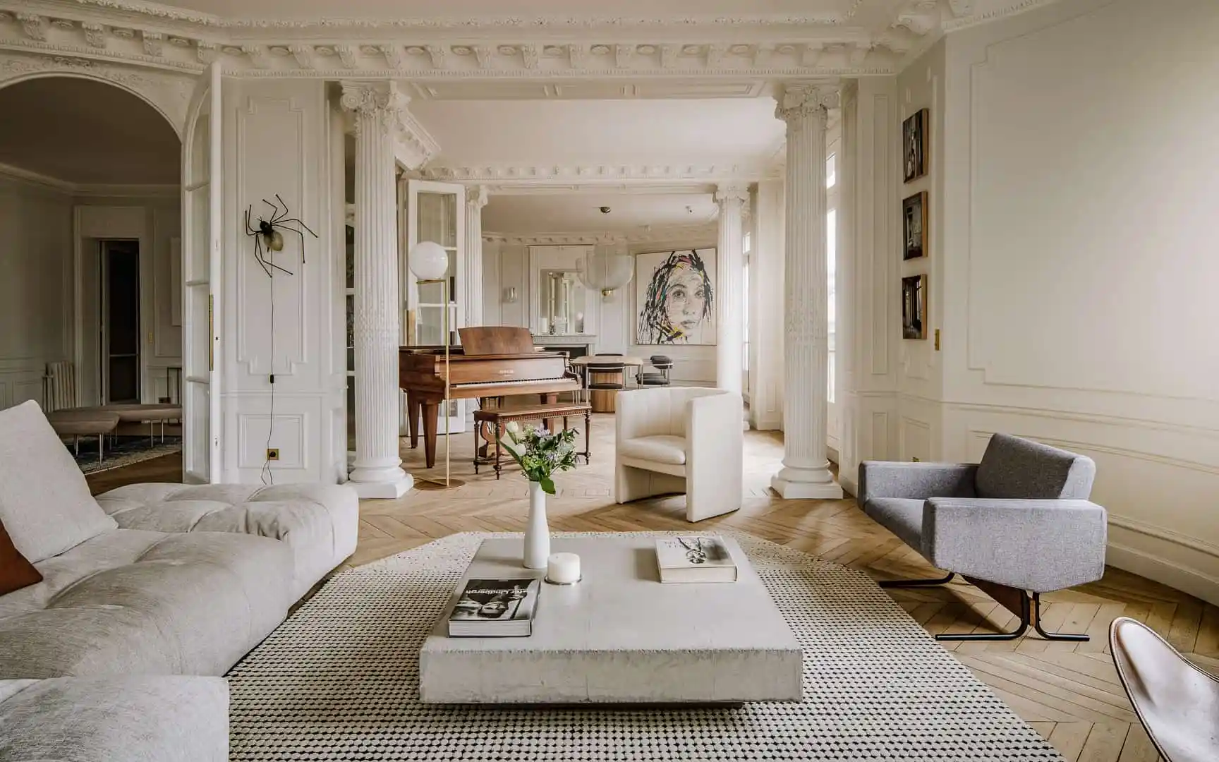 Apartment Paris 3 · Turenne · Dream pied-à-terre · 125m² (1,345 ft²)